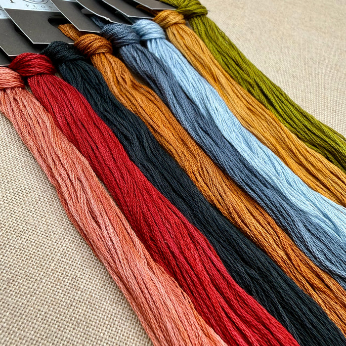 Teresa Kogut - Stitcher's Strawberries (From Hello Spring) - Roxy Floss Conversion