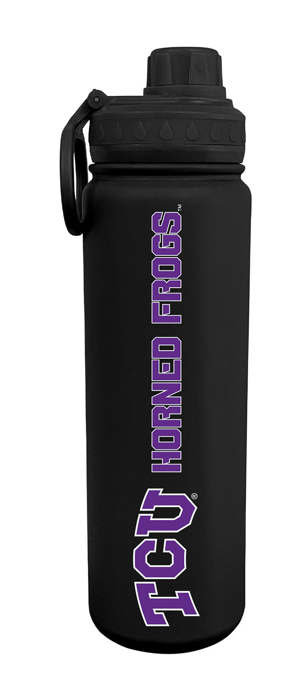 Texas Christian University Horned Frogs 24oz Stainless Steel Water Bottle