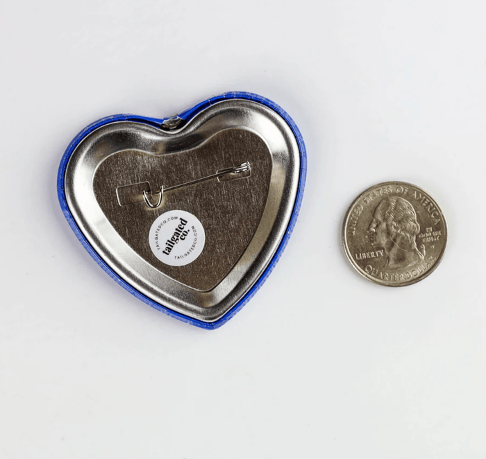 TEXAS TECH Heart Shaped Game Day Buttons - Deadwood South Boutique & Company LLC