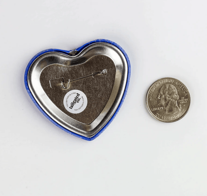 TEXAS TECH Heart Shaped Game Day Buttons - Deadwood South Boutique & Company LLC