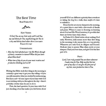 The 5 Minute Bible Study for Men