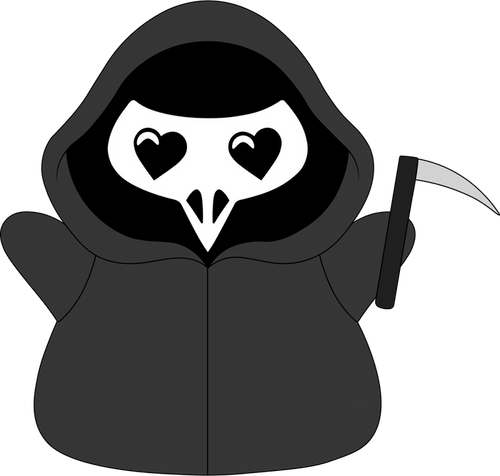 Tiny Death Plush (9in)