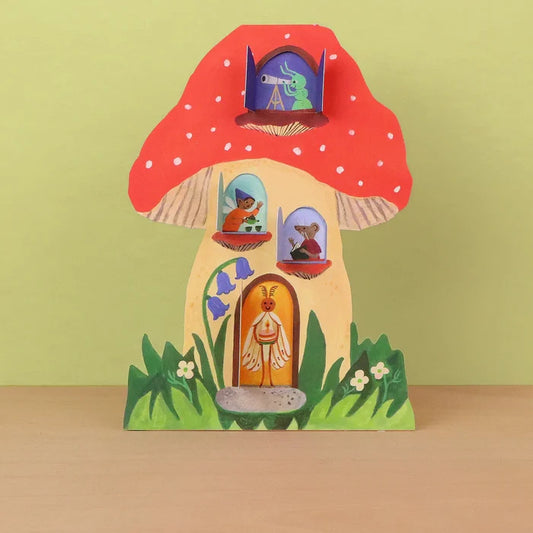 Toadstool Cottage Card