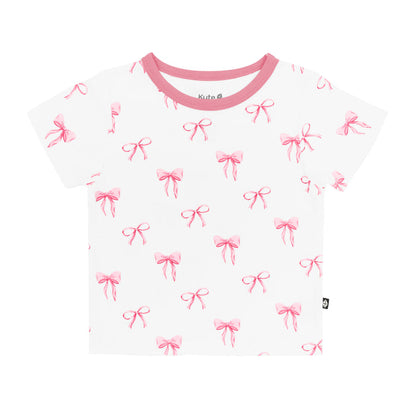 Kyte Baby's Toddler Basic Tee in Bow