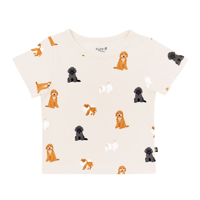 Kyte Baby's Toddler Basic Tee in Fluffy Dog