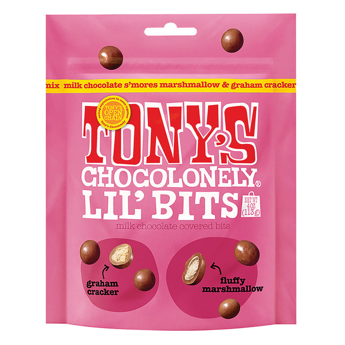 Tony's Chocolonely Lil' Bits S'mores Chocolate - 8 Count