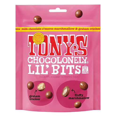 Tony's Chocolonely Lil' Bits S'mores Chocolate - 8 Count