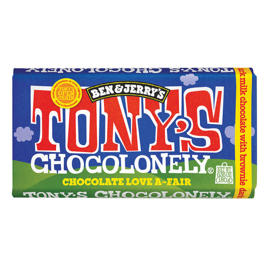 Tony's Chocolonely Love A Fair Candy Bar - 15 Count