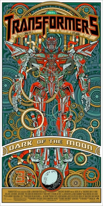 Transformers 3 ? Gold Jesse Philips poster