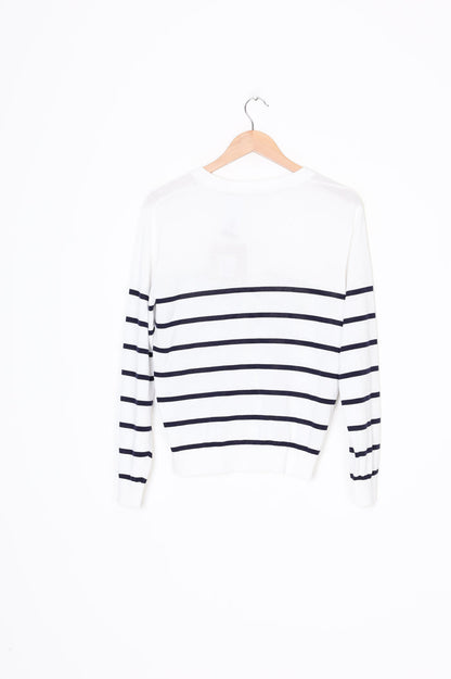 Trenery Womens White Cardigan Size L