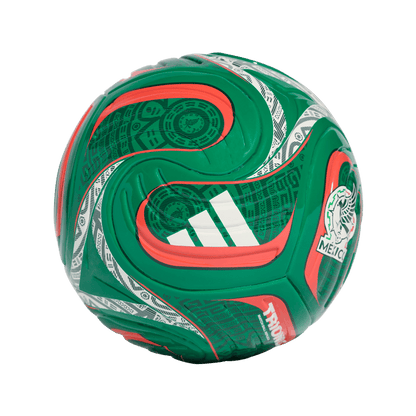 adidas Trionda Mexico Home Mini Ball | Bold Green / Team Dark Green / Aurora Ivy