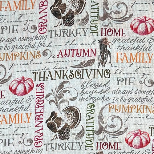 TURKEY TIME 13104-71 WORDS