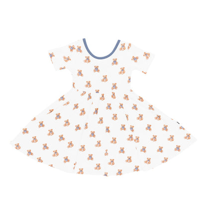 Kyte Baby's Twirl Dress in Teddy Bear