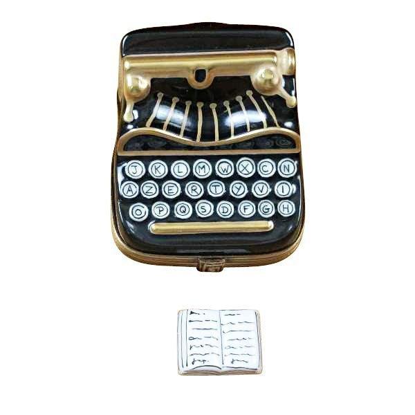 Typewriter Porcelain Limoges professional Rochard Limoges Box home furniture French Trinket Box