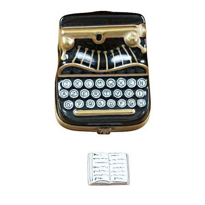 Typewriter Porcelain Limoges professional Rochard Limoges Box home furniture French Trinket Box