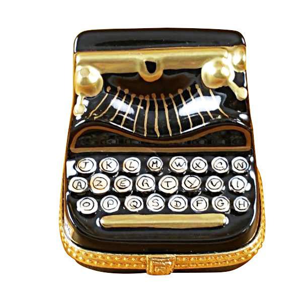 Typewriter Porcelain Limoges professional Rochard Limoges Box home furniture French Trinket Box