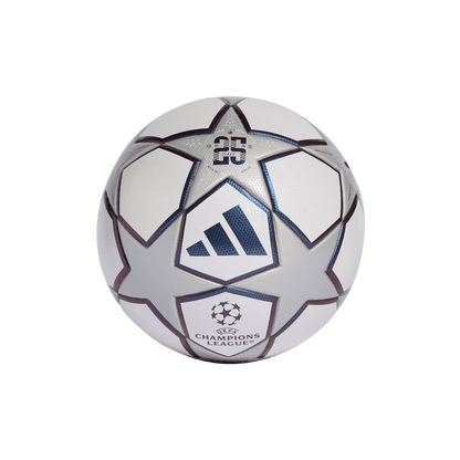 adidas UEFA CHAMPIONS LEAGUE FINAL Third League Ball | White / Silver Metallic
