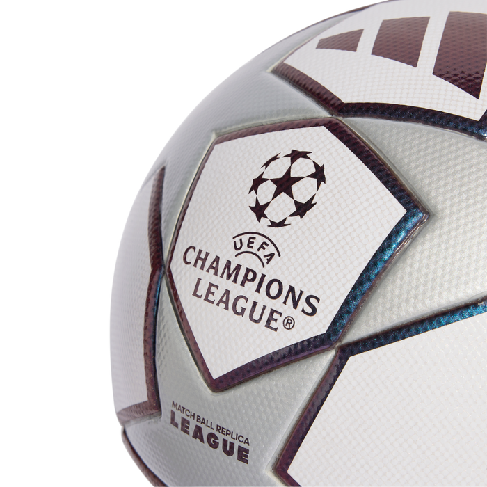 adidas UEFA CHAMPIONS LEAGUE FINAL Third League Ball | White / Silver Metallic