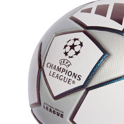 adidas UEFA CHAMPIONS LEAGUE FINAL Third League Ball | White / Silver Metallic