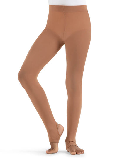 Ultra Soft Self Knit Waistband Stirrup Tight Child-(1961C)