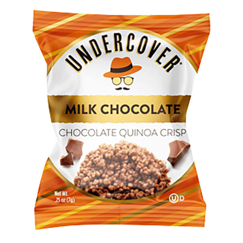 Undercover Quinoa Mini Milk Chocolate Candy Bags - 125 Count