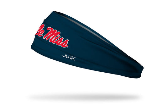 University of Mississippi: Ole Miss Navy Big Bang Lite Headband - View 1