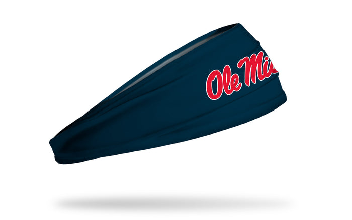 University of Mississippi: Ole Miss Navy Big Bang Lite Headband - View 2
