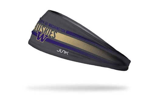 University of Washington: Faded Stripe Big Bang Lite Headband - View 1