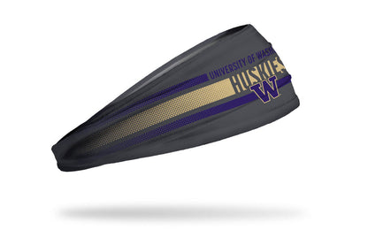 University of Washington: Faded Stripe Big Bang Lite Headband - View 2