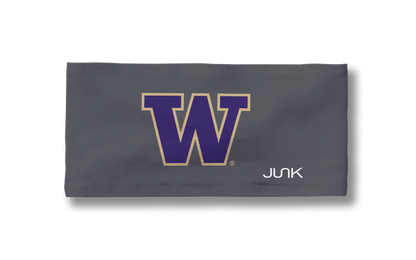 University of Washington: Logo Gray Big Bang Lite Headband - View 3