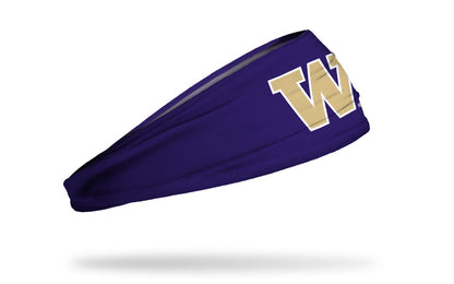 University of Washington: Logo Purple Big Bang Lite Headband - View 2