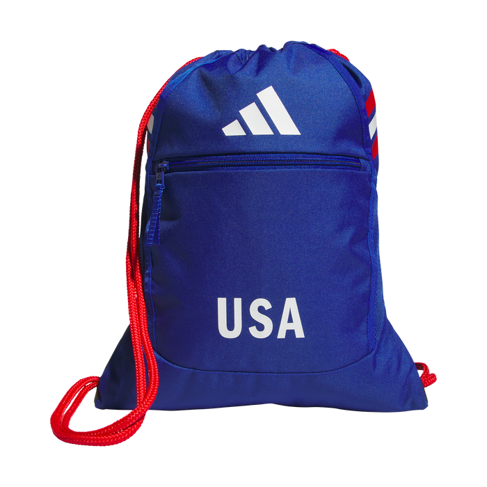 adidas USA Stadium Sackpack | Royal Blue / Red / White