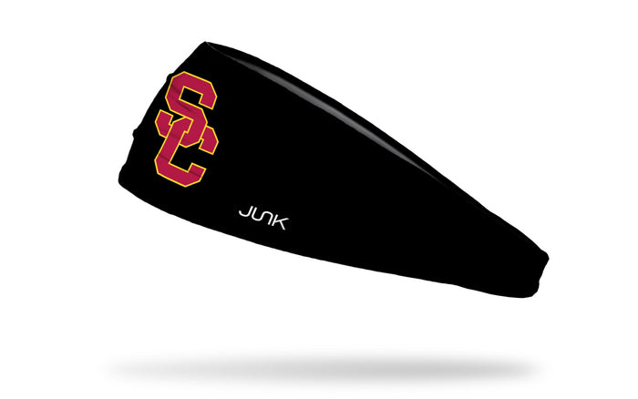 USC: Logo Black Big Bang Lite Headband - View 1