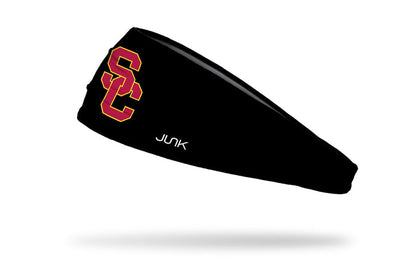 USC: Logo Black Big Bang Lite Headband - View 1
