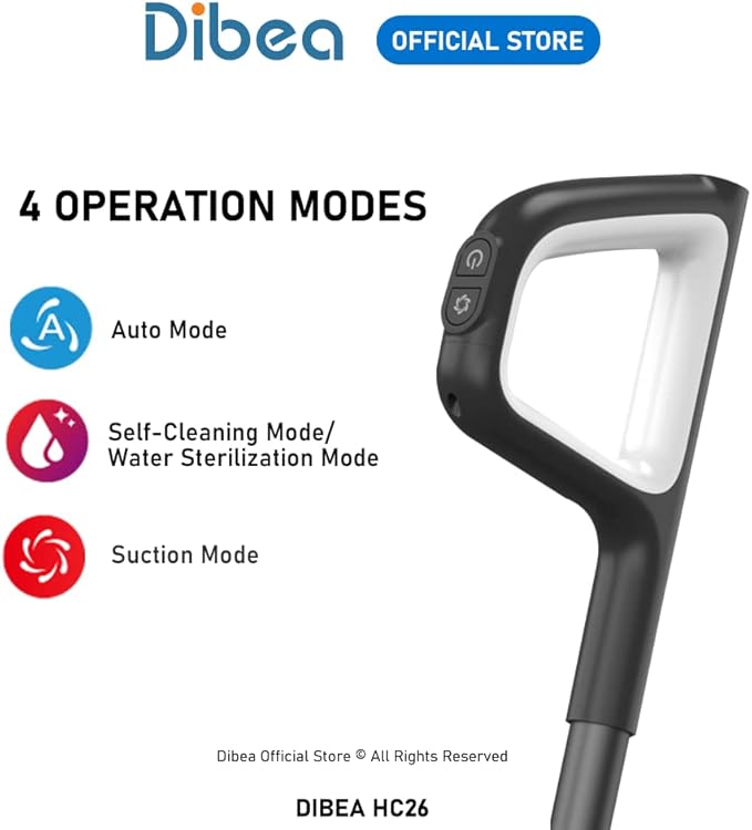 Vacuum Cleaner-Self Cleaning/Sterilization Function