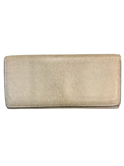 Valextra Leather Long Wallet