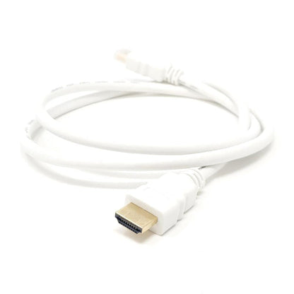 White Raspberry Pi 3 HDMI Cable - 1m [Discontinued] by The Pi Hut - The Pi Hut