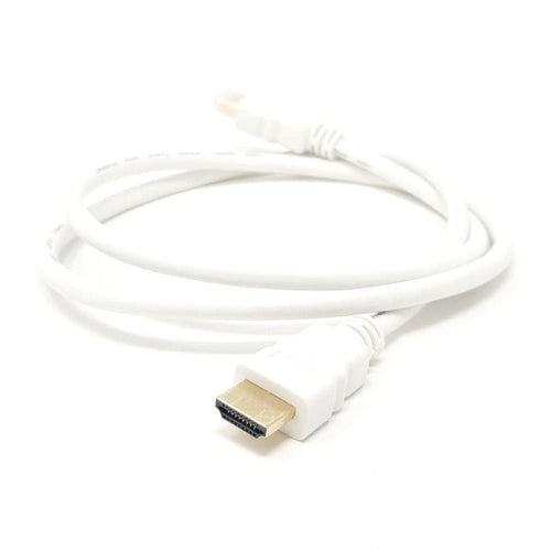 White Raspberry Pi 3 HDMI Cable - 1m [Discontinued] by The Pi Hut - The Pi Hut