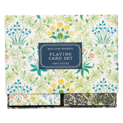 William Morris Playing Card Set Playing Cards Galison