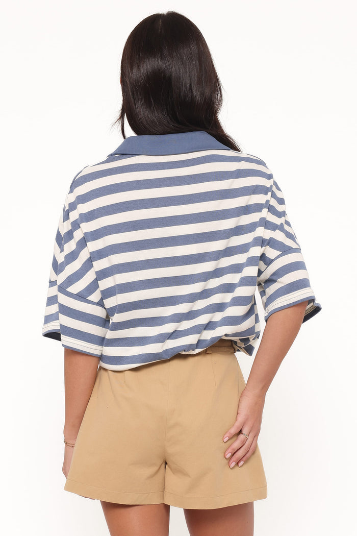 Petal and Pup USA BOTTOMS Winona Pleated Front Tailored Long Short - Taupe