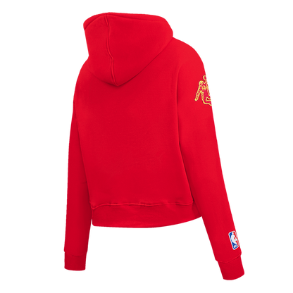 Women's Houston Rockets Pro Standard Full Zip Hoodie (Red)