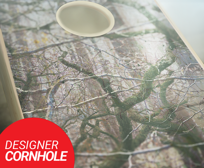 Wooded Camo Cornhole Set