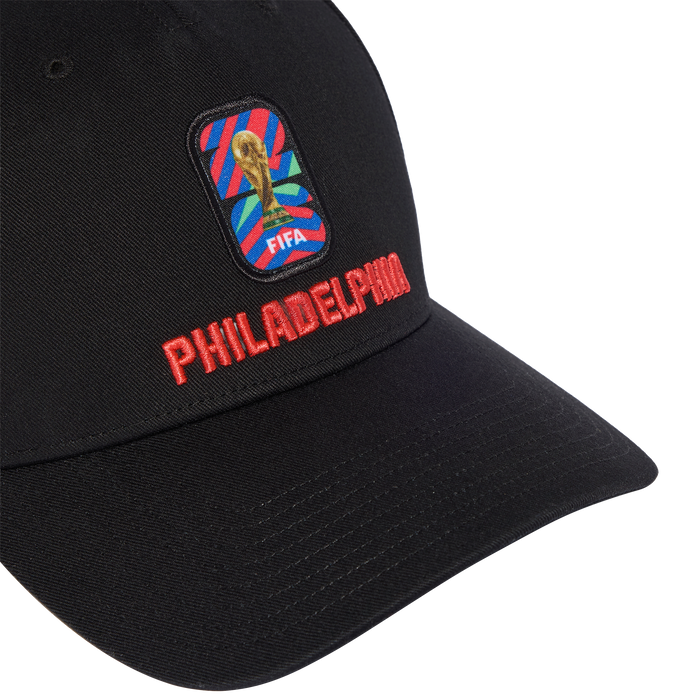 adidas World Cup 26 Philadelphia Cap | Black