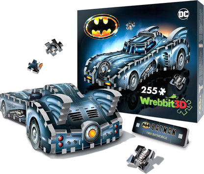 WREBBIT 3D: Batman: Batmobile: 255 Piece 3D Puzzle