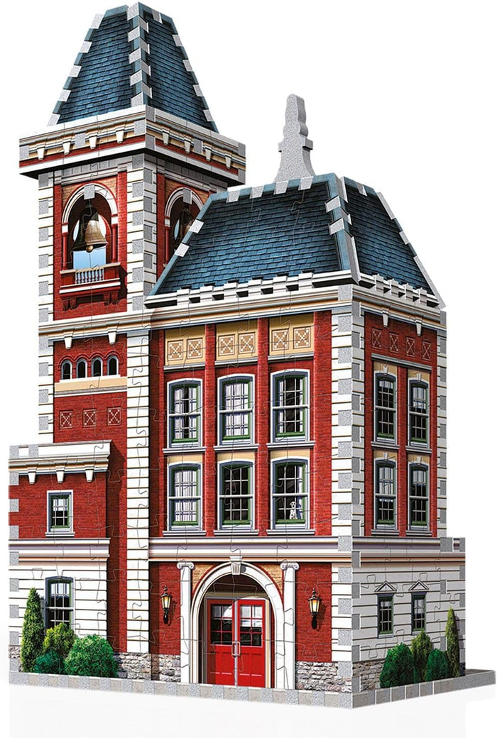 WREBBIT 3D: Urbania Collection: Fire Station: 3D 285 Piece Puzzle