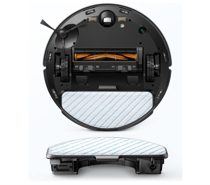 Yeedi vac 2 pro Robot Vacuum and Mop Combo,Powerful 3000Pa Suction with Oscillating Mopping, Advanced 3D Obstacle Avoidance,240min Runtime - Ideal for Carpet, Hard Floor Cleaning and Pets Family