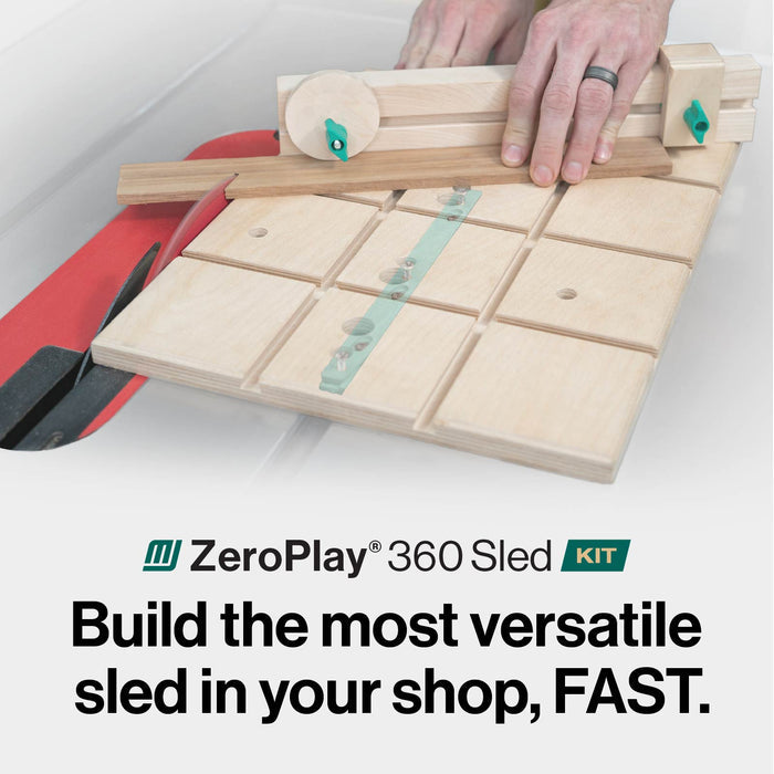 ZEROPLAY 360 Sled Kit with FREE 2" Dovetail Hardware (12 Pack)