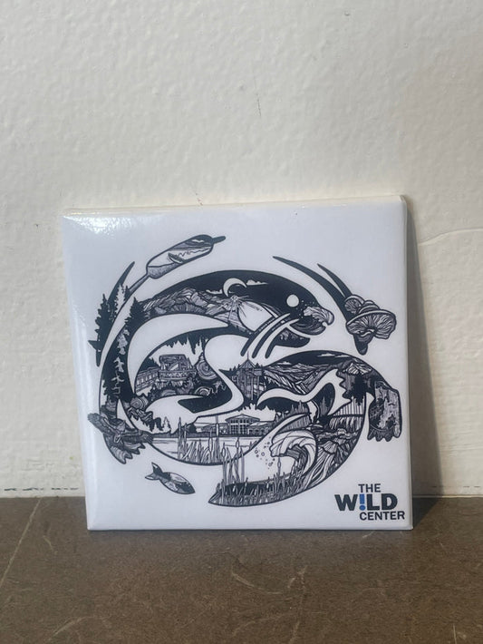 Zessel Design Square Magnet